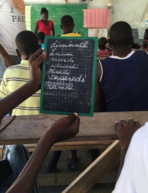 Literacy project for kids in rural Haiti