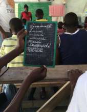 Literacy class writing