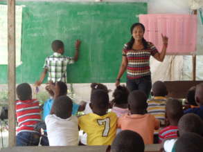 Literacy project for kids in rural Haiti
