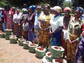 Beneficaries of fuel-efficient cookstoves