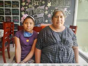 Clarita and her mother