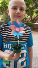 Boudy, 8 years old, diagnosed with Leukemia