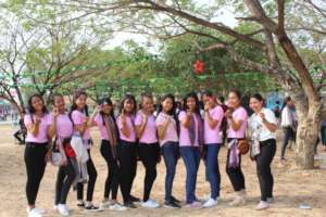 Girls Leadership at the Khmer New year Event