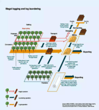 How log laundering works