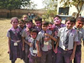 Celebration of Holi Festival