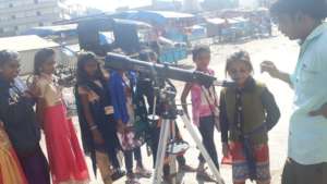 Students enjoying Tour