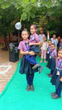 Priya with peers -inclusion happens