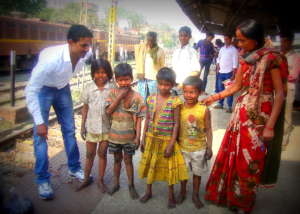 Children alone and vulnerable on Gaya Station