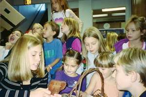 Students participating in Service Learning Program