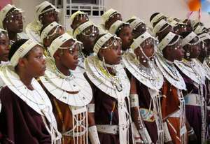 Maasai Students in Tanzania