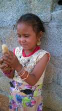 Deepana's great friend - the chick!