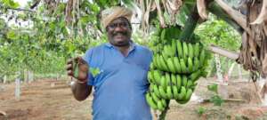 A vibrant and healthy Manjunath with his harvest