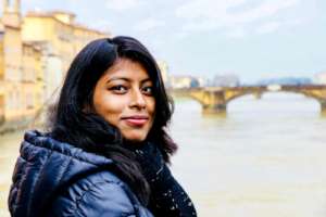 AUW Student Aurona Studying in Italy
