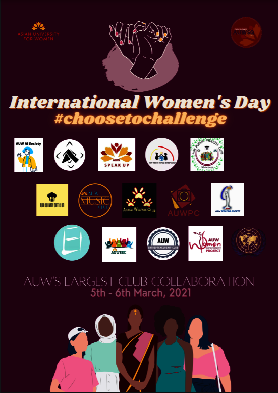 Fifteen AUW clubs collaborated to celebrate women