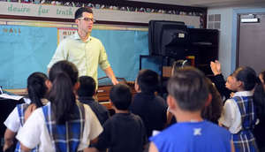 Alex, Music Teacher Inspires His Music Students