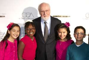 John Williams with ETM-LA Music Students