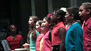 ETM-LA students sing Williams' music from Amistad