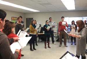 Veteran Teacher Christine DeMore leads Training