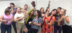 Music Teachers Receive Training on Ukuleles