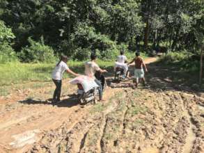 Motorbikes Were Also Helpful!