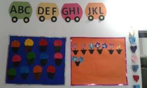 Childcare centre decorations