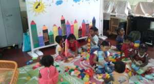 Play time in the centres