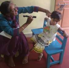 Health check-up in progress