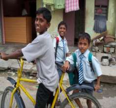 Off to school!