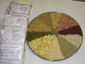 High protein mix