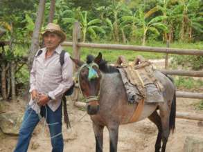 Man With Burro