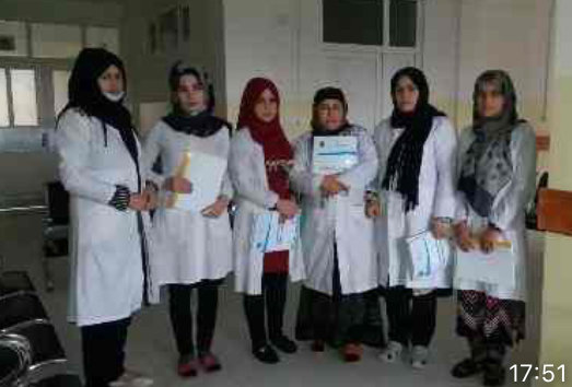 Cascade training trainees, District hospital
