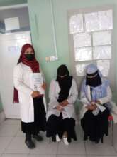 Midwive while completing her on the job training