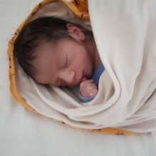 New born baby boy