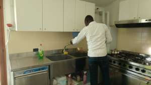 A family's flat