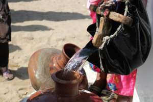Water from water well