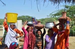 Happy for water near to door place