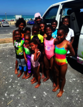 Abaphumeleli at the beach