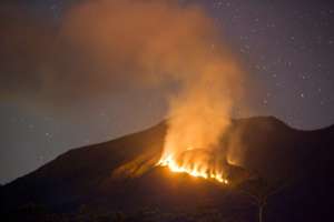 Forest Fire in Mt. Banahaw