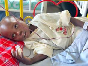 came with a VERY low HB, needed urgent transfusion