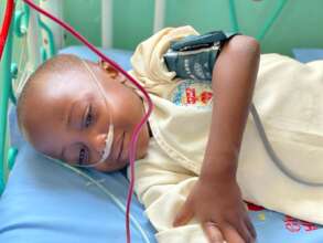 anaemic baby on transfusion