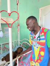 A SICKLE CELL PATIENT GETTING TRANSFUSED