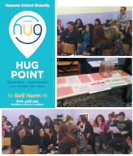 HUG is dedicated to help young people in selfharm