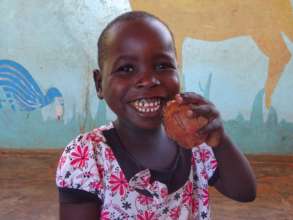 Another happy Pre-school pupil