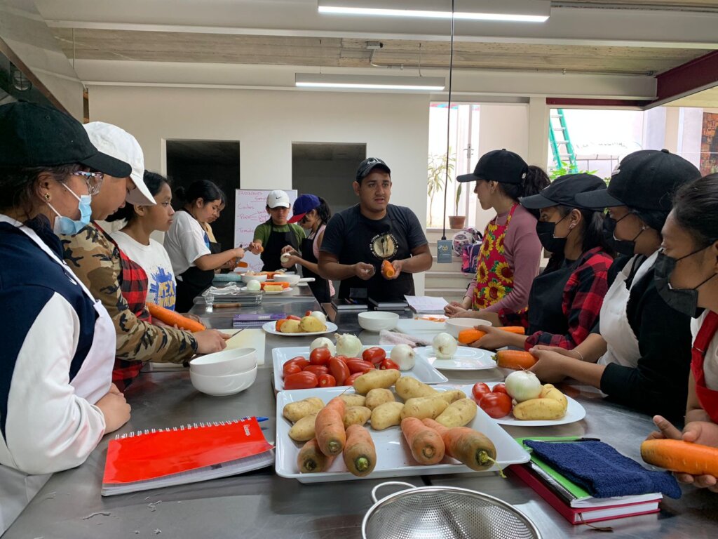 Cooking school.
