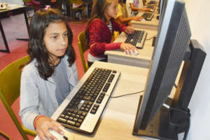 Learning to use the new computers