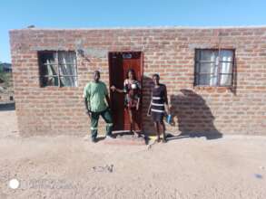 Mrs. Sibanda at Her New Home