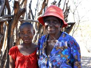 Fatima with Grandma