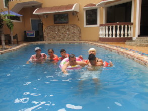 visit to the swimmingpool
