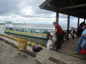 boat from San Carlos to Saballos