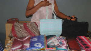 Items made by blind students VCI co-sponsors